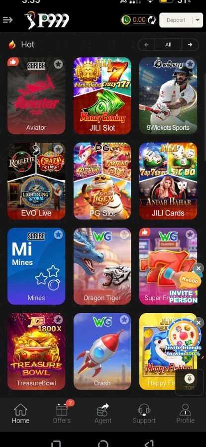 Games in P999