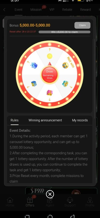P999 Game Free Lottery